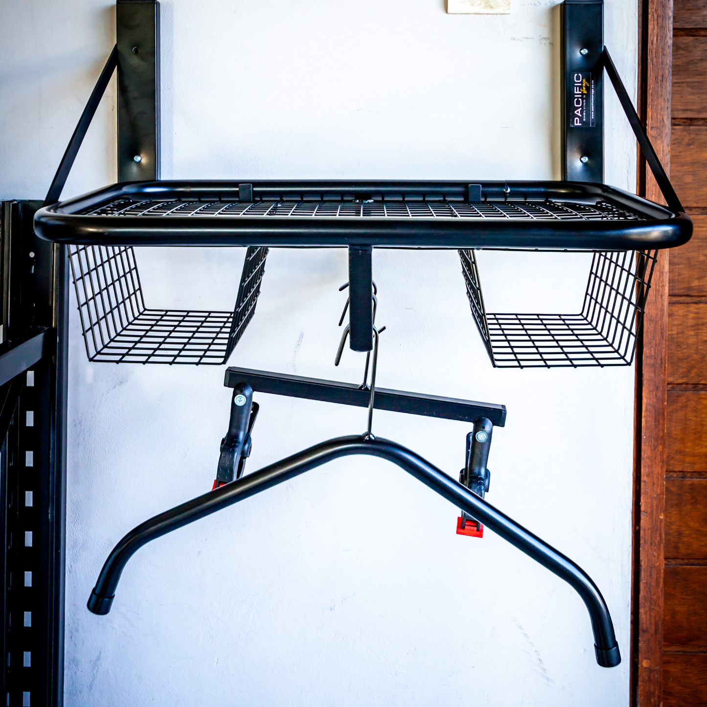 Wall-Mounted Single Sports Rack