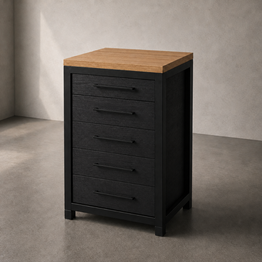 PS Grid System: 5 Drawer Bench