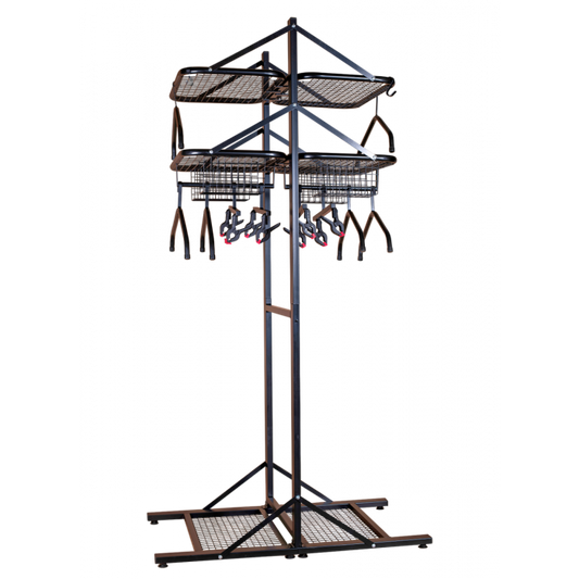 Floor Standing Double Sports Rack