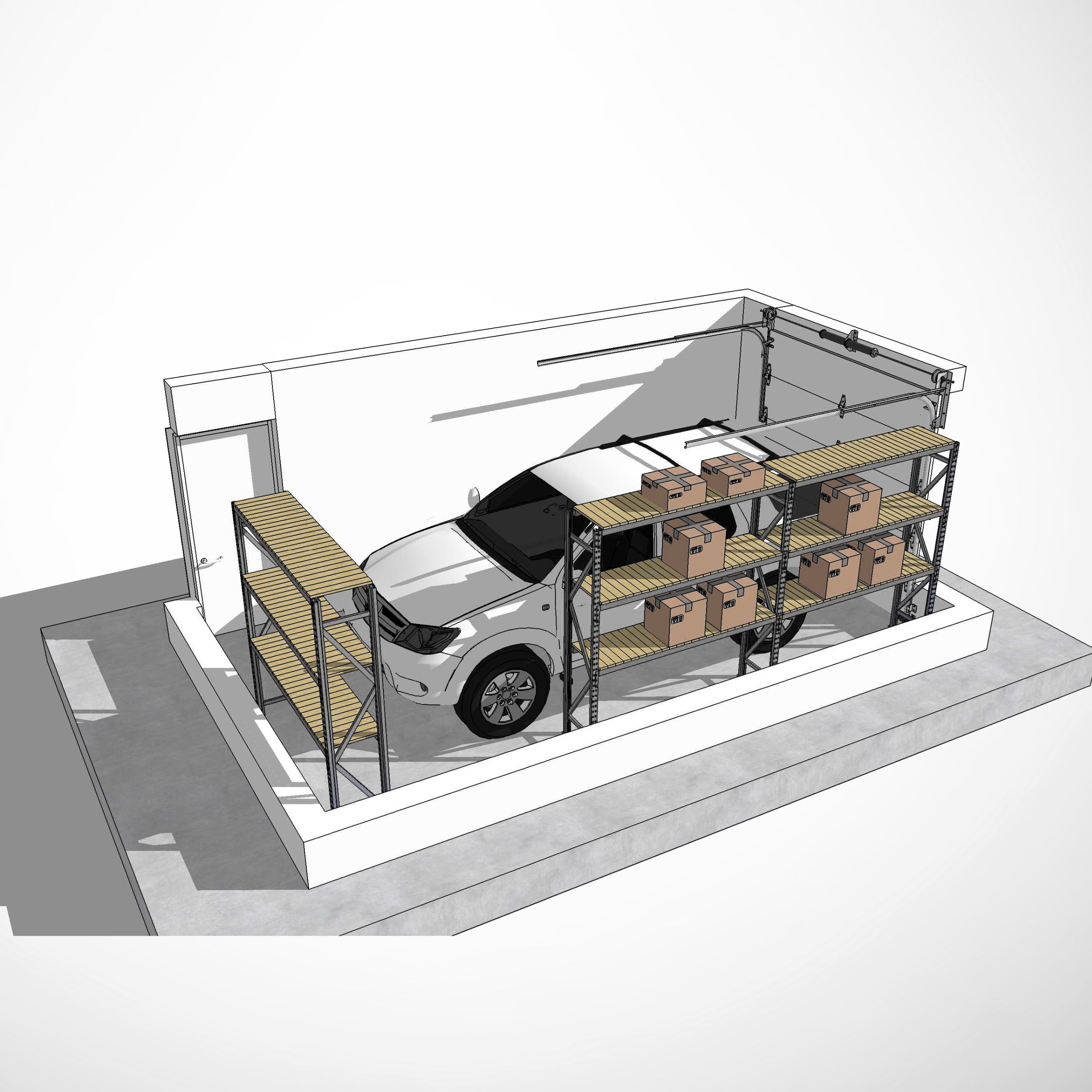 Garage Racking: Combo 1 – Pacific Shelving & Storage