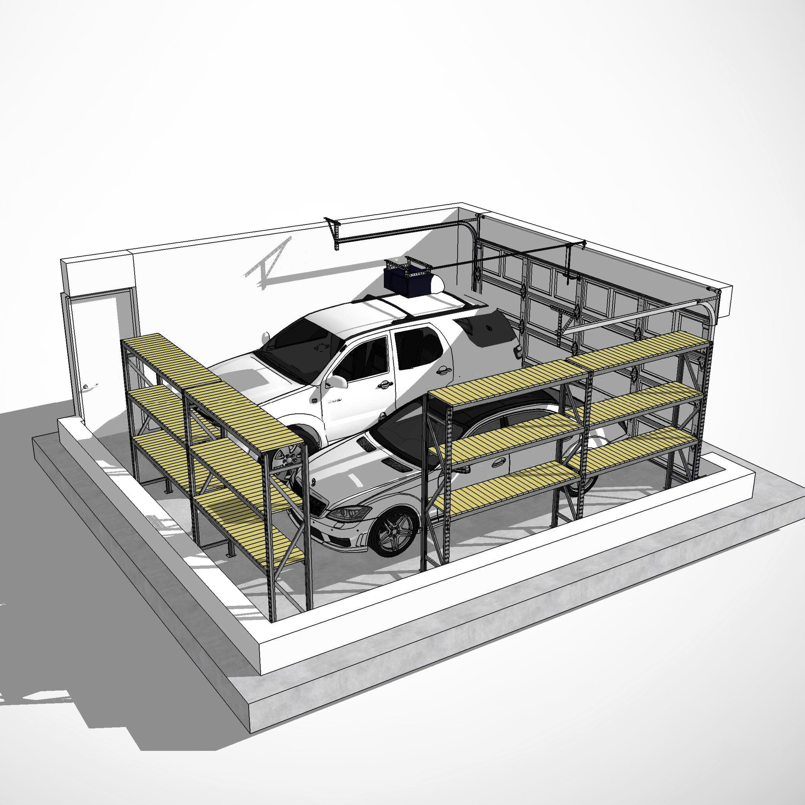 Garage Racking: Combo 4 – Pacific Shelving & Storage