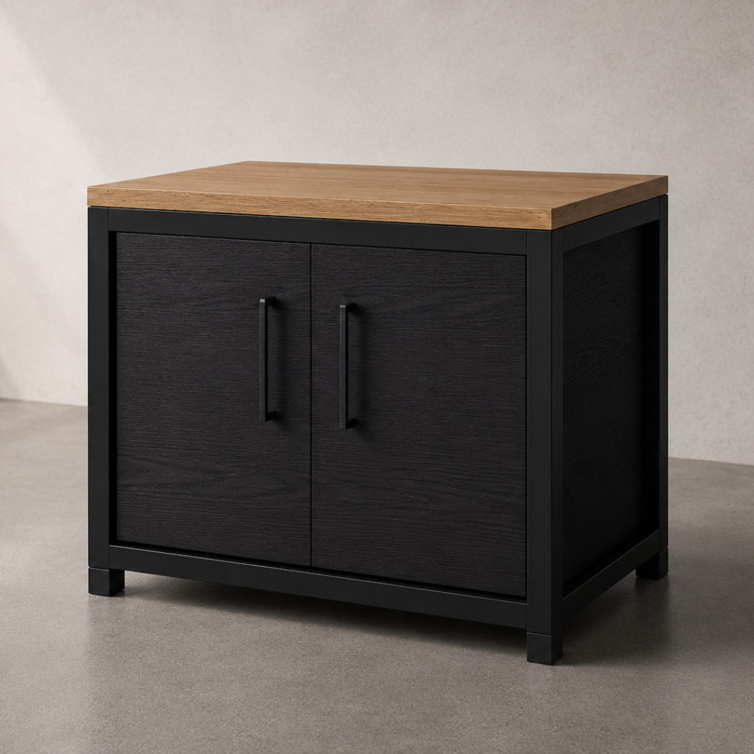 PS Grid System: Double Door Bench