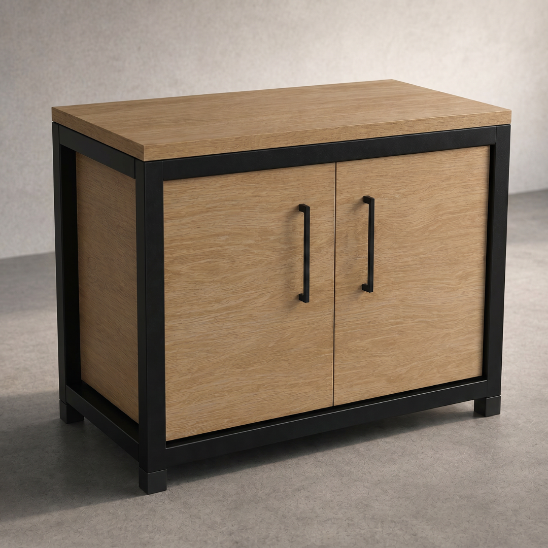 PS Grid System: Double Door Bench