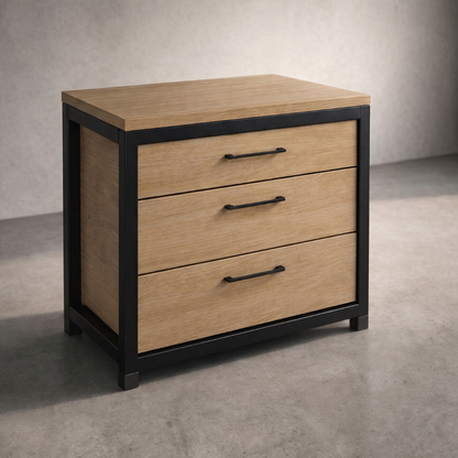 PS Grid System: 3 Drawer Bench
