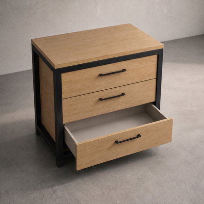 PS Grid System: 3 Drawer Bench