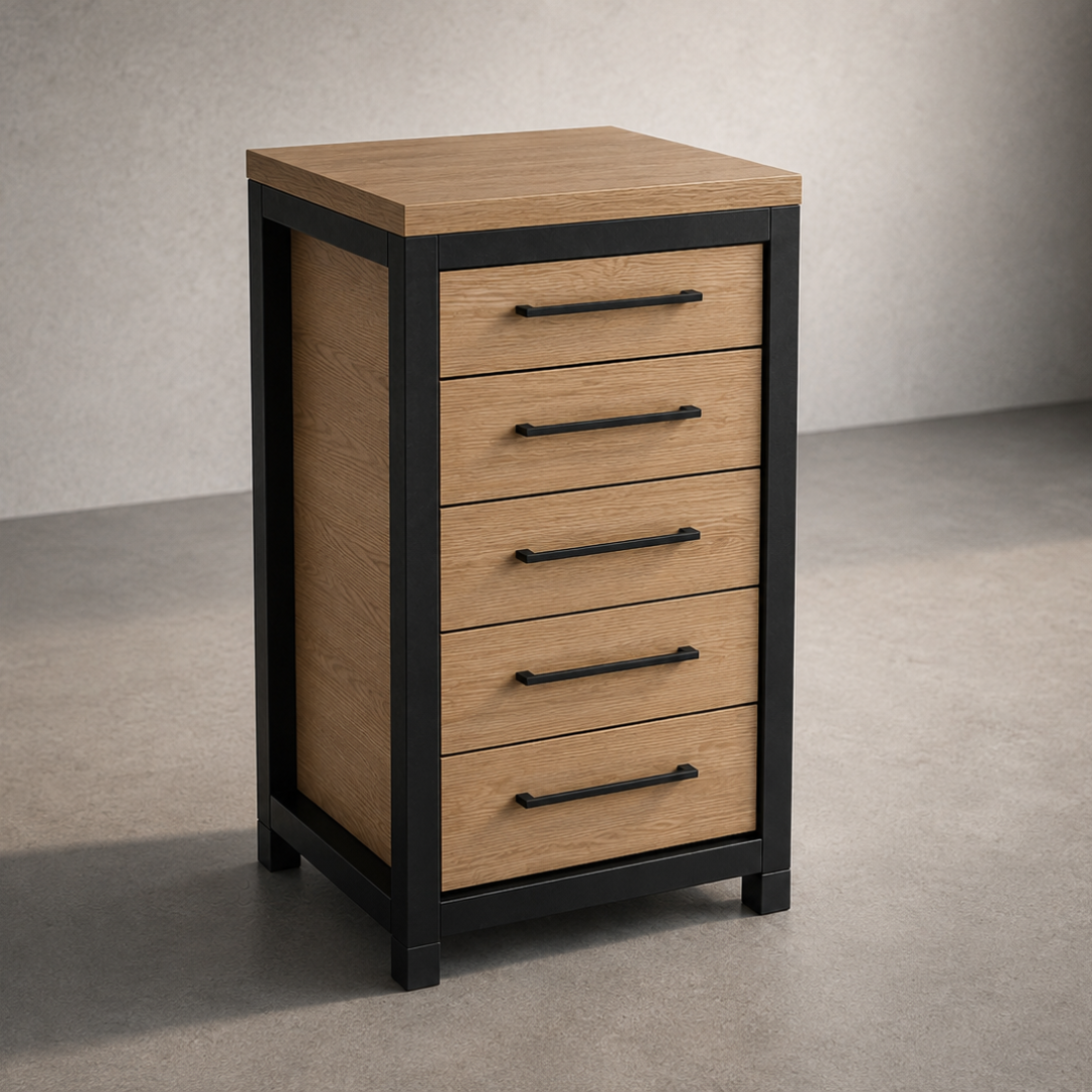 PS Grid System: 5 Drawer Bench
