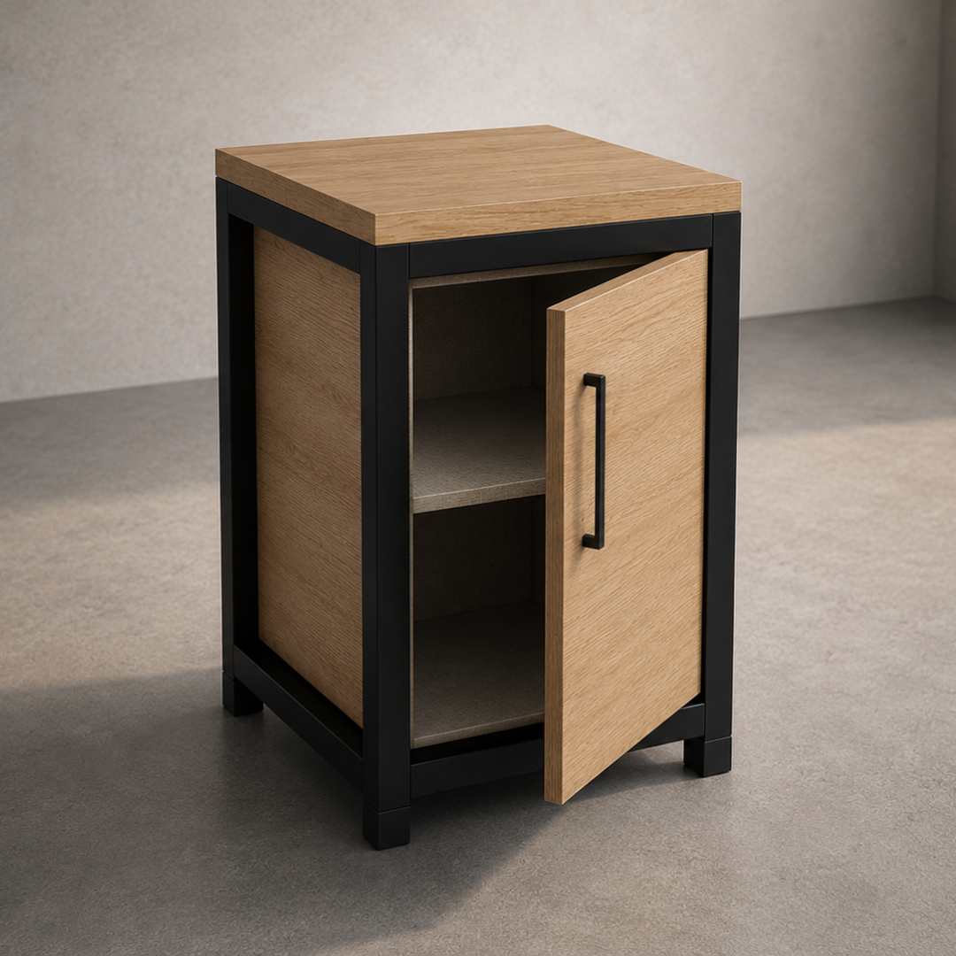 PS Grid System: Single Door Bench