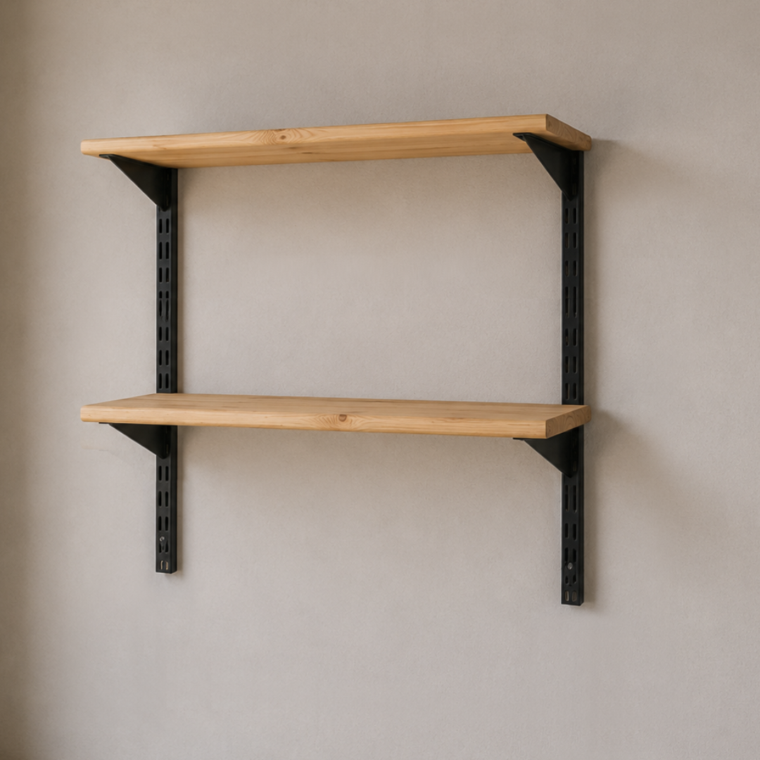Pine Wall Mounted Shelves