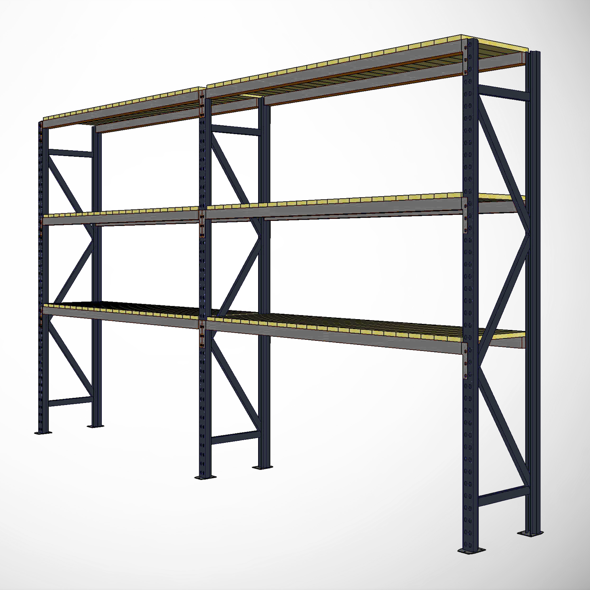 Garage Racking: Double Unit – Pacific Shelving & Storage