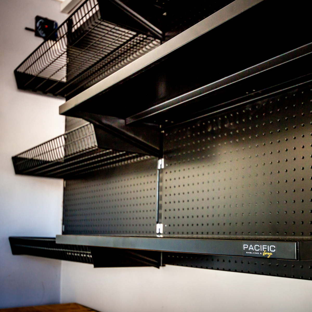Steel Wall-Mounted Shelves – Pacific Shelving & Storage